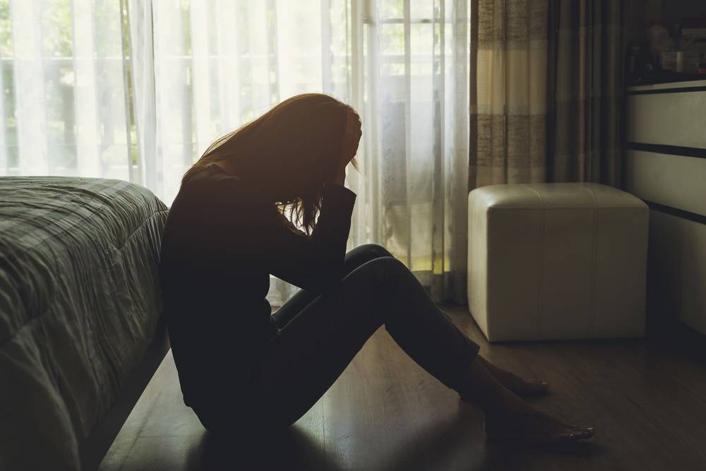 Personne-depression-sombre